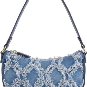 Shoulder Bag for Women Small Purse Trendy Clutch Hobo Bag Vegan Leather Mini Han